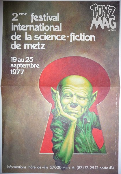 Afiche du festival de Metz 1977